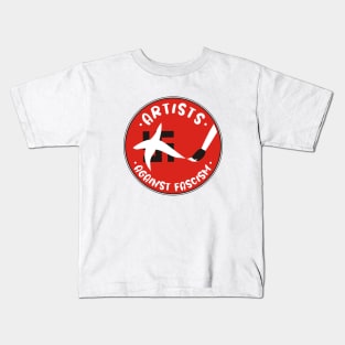 Artists Against Fascism Kids T-Shirt